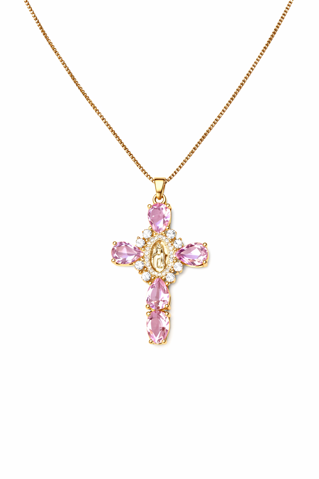 Collier Croix Rosalia
